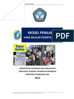 Model Penil HSL Bel Sma Kur 2013