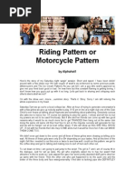 Riding Pattern or Motorcycle Pattern: by Alphahot1