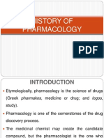HISTORY OF PHARMACOLOGY: FROM ANCIENT CIVILIZATIONS TO MODERN SCIENCE