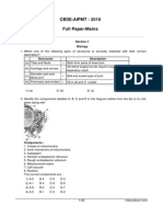 Cbse-Aipmt Full Paper-mains 2010[1]