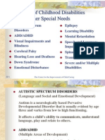 Types of Special Needs