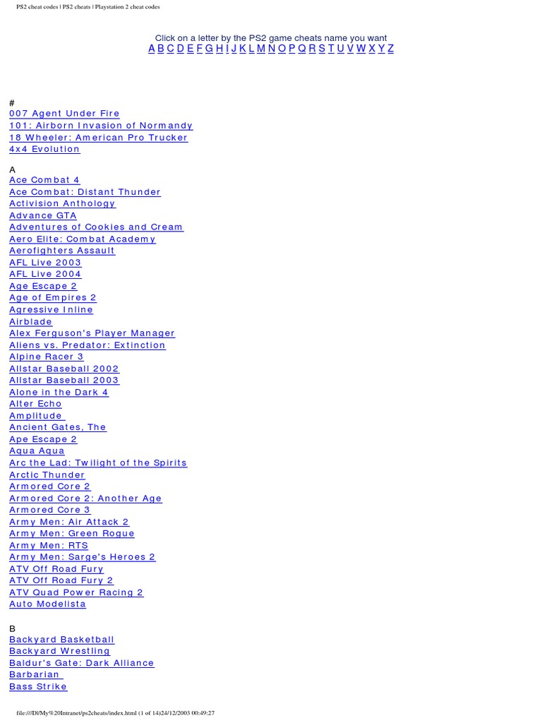 Cheat Onimusha 3 Ps2 Bahasa Indonesia