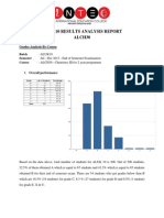 Aluk 10 Results Analysis Report