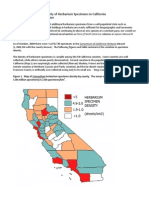 Density of Herbarium Specimens in California