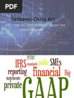 Sarbanes-Oxley Act: Will It Close The GAAP Between Economic and Accounting Profit