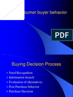 Consumer Buyer Behavior