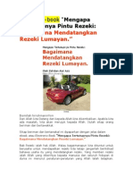 Minisite Ebook Rezeki