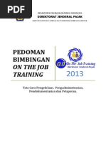 Download Pedoman Pembimbingan OJT Pegawai Baru 2013 by Daniel Sinurat SN212218036 doc pdf