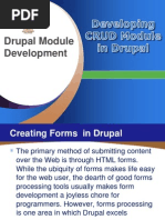 CRUD Module Development