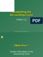 Week11-Completing The Accounting Cycle