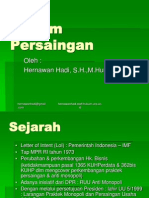 HUKUM PERSAAINGAN