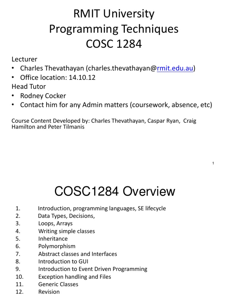 Computer Science Notes | PDF | Java (Programming Language) | Compiler