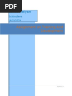 Download HR Training and Development by Zahida Mariyam SN21222868 doc pdf