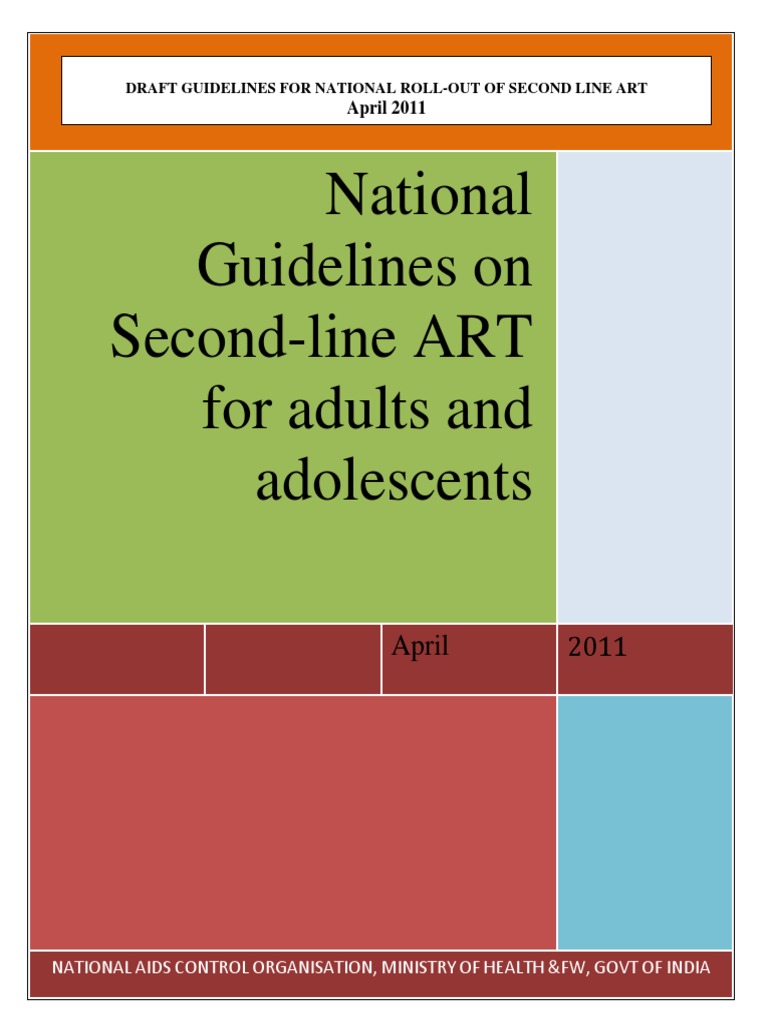11. Second Line ART Guidelines April 2011 | Management Of Hiv/Aids ...