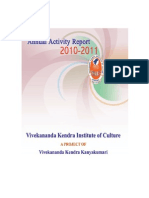 VKIC Annual Activity Report : 2010-11