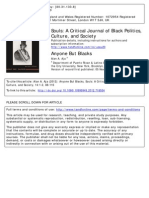 Anyone But Blacks. Souls. A Critical Journal of Black Politics, Culture and Society.