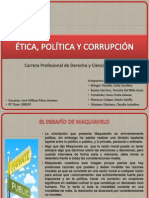 Ética, Política y Corrupción - Derecho