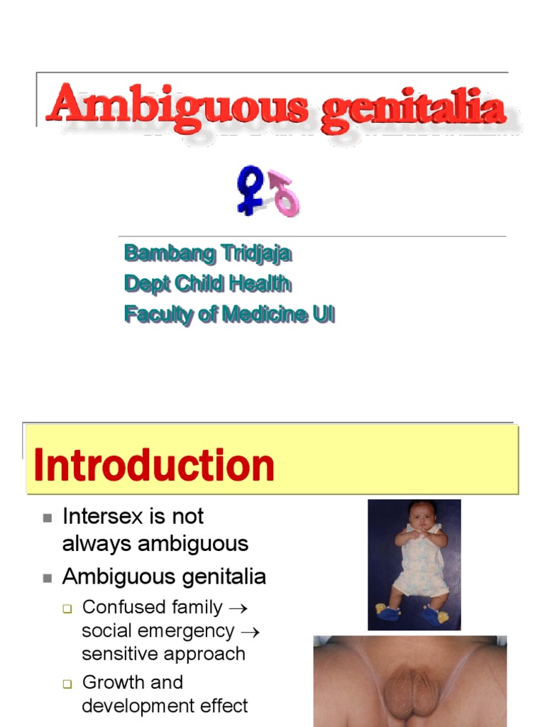 Managing Ambiguous Genitalia in Infants | PDF | Intersex | Androgen