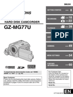 GZ-MG77U: Instructions