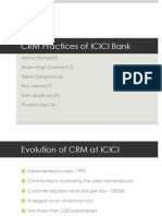 CRM at Icici