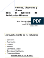 Otros - Permisos, Licencias y Autorizaciones Enla Actividad Minera