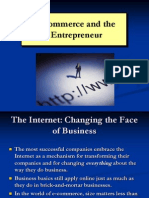 E-Commerce and The Entrepreneur