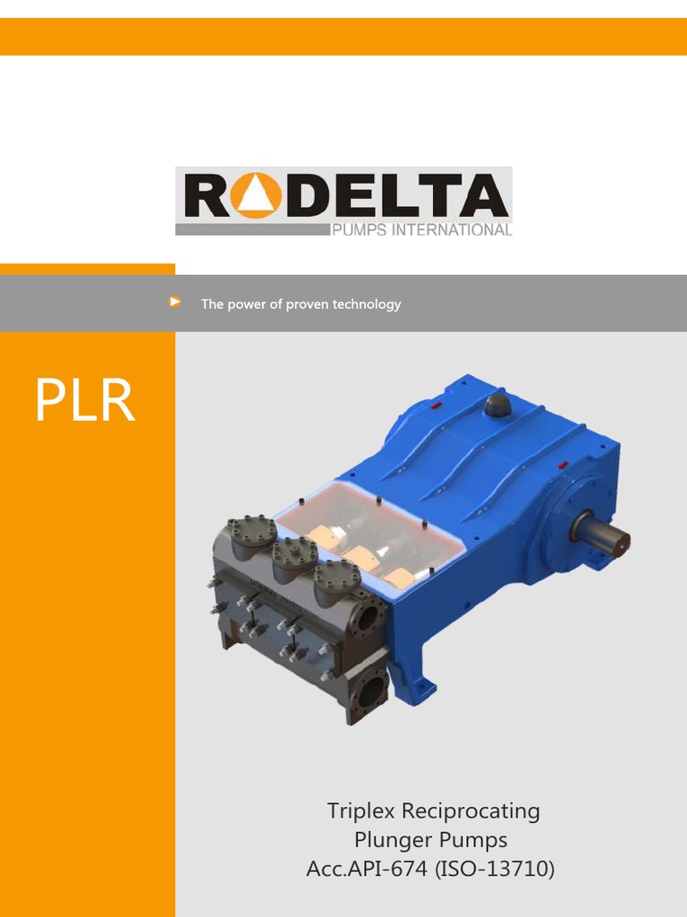 Triplex Reciprocating Plunger Pumps Acc - API-674 (ISO-13710) : The ...