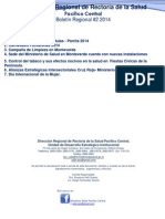 Boletín Regional 2-2014