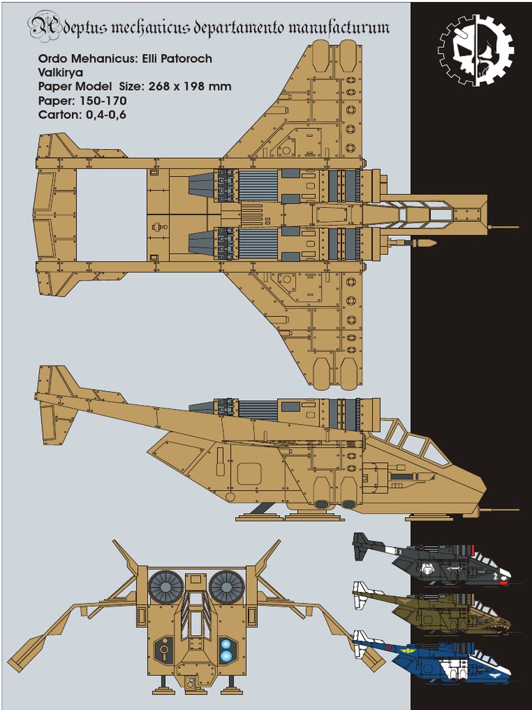 Adeptus Mechanicus Paper Model Guide | PDF | Home & Garden