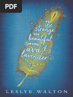 The Strange and Beautiful Sorrows of Ava Lavender by Leslye Walton - prologue