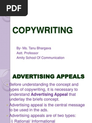 Copywriting