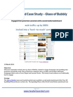 Leaderboarded Case Study - Glass of Bubbly
