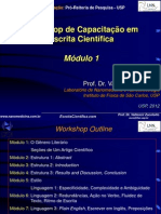 Capacitação em Escrita Científica - Módulo 1 PDF