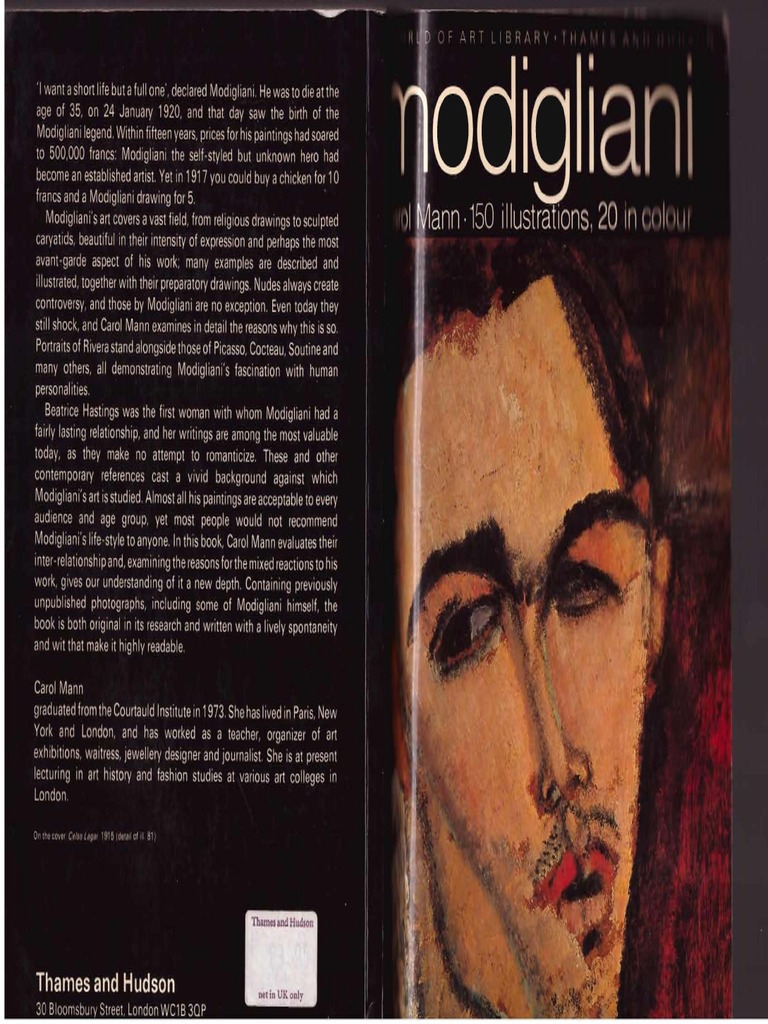 Modigliani PDF Paintings Science