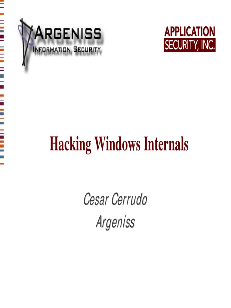 Pluralsight Windows Internals Pdf