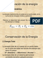 Conservación de La Energía