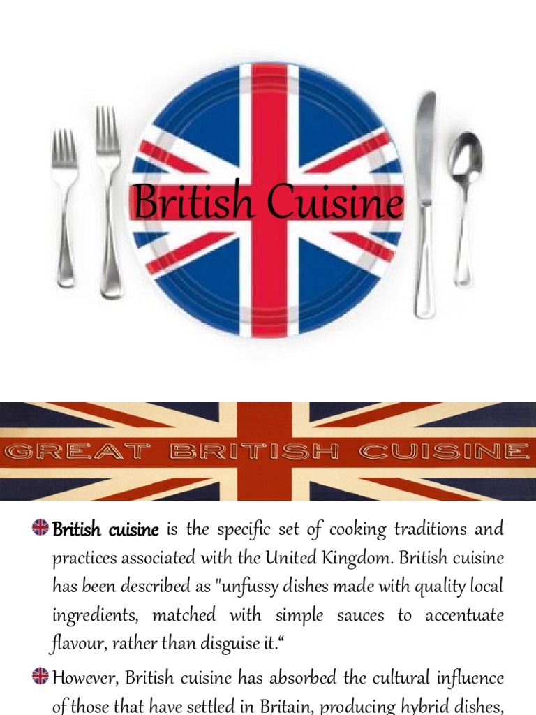 British Cuisine | PDF | British Cuisine | Food And Drink