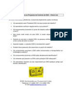 Auditoria Simples Ao Programa de Controle de ESD