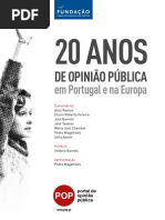 20 Anos Opiniao Publica Portugal eBook