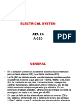 Sistema eléctrico A320: generación, distribución y componentes clave