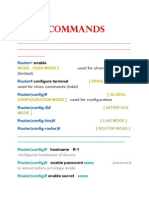 CCNA Commands Guide