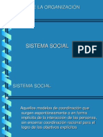 Unidad II B - Sistema Social