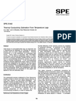 SPE-21542-MS Thermal Conductivity Estimation From Temperature Logs