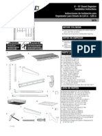 8' - 10' Closet Org A N I Z e R Installation Instru C T I o N S Instrucciones de Instalación para O Rganizador para Clósets de 2,44 M - 3,05 M