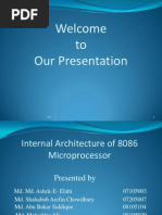 Internal Architecture of Intel 8086,Final