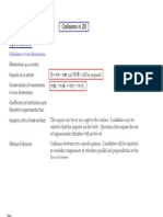 Mechanics 3 - Collisions