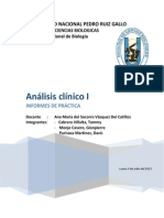 Analisis Clinico