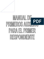 Manual de Primeros Auxilios