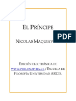 Nicolás Maquiavelo - El Príncipe