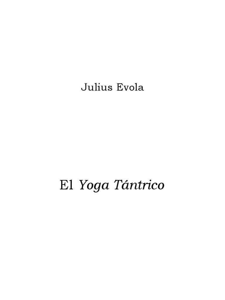 Introducción al Yoga Tántrico | PDF | Tantra | Science